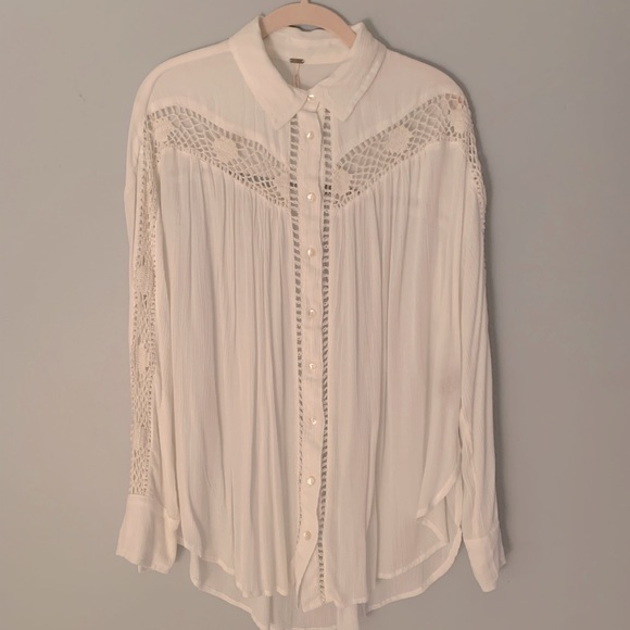 Free People Katie Bird Button Down - Picture 8 of 16